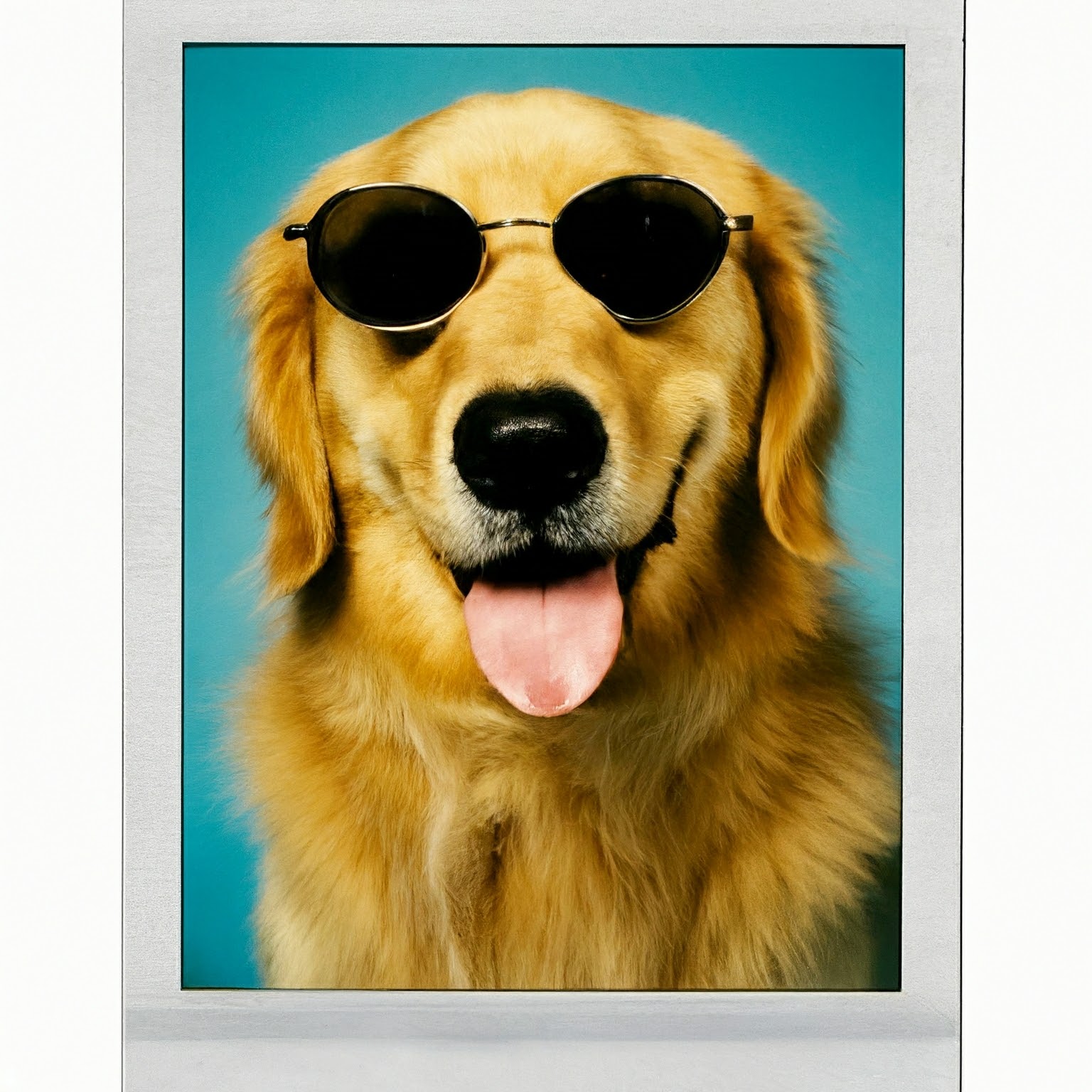 Immagine di esempio di foto polaroid