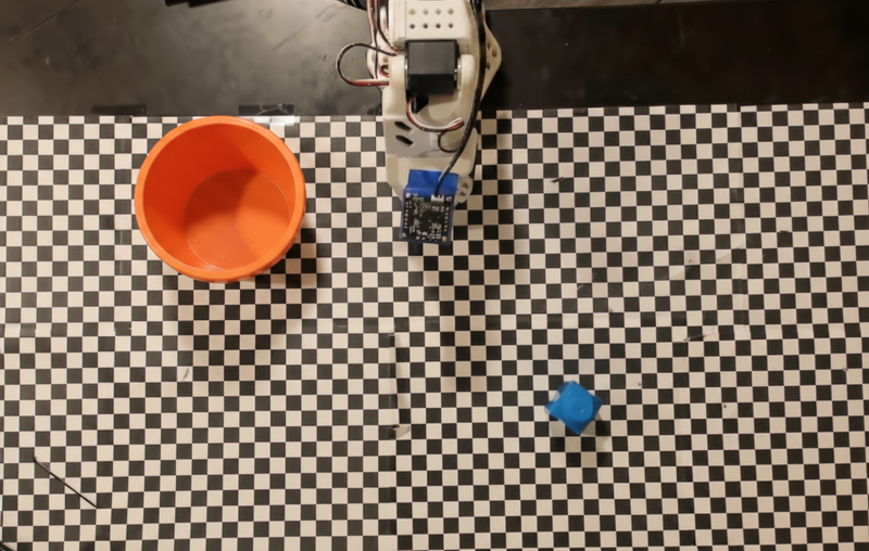 Un'immagine del blocco e della ciotola