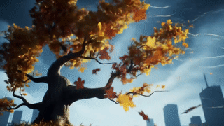 Arbre avec des mots.