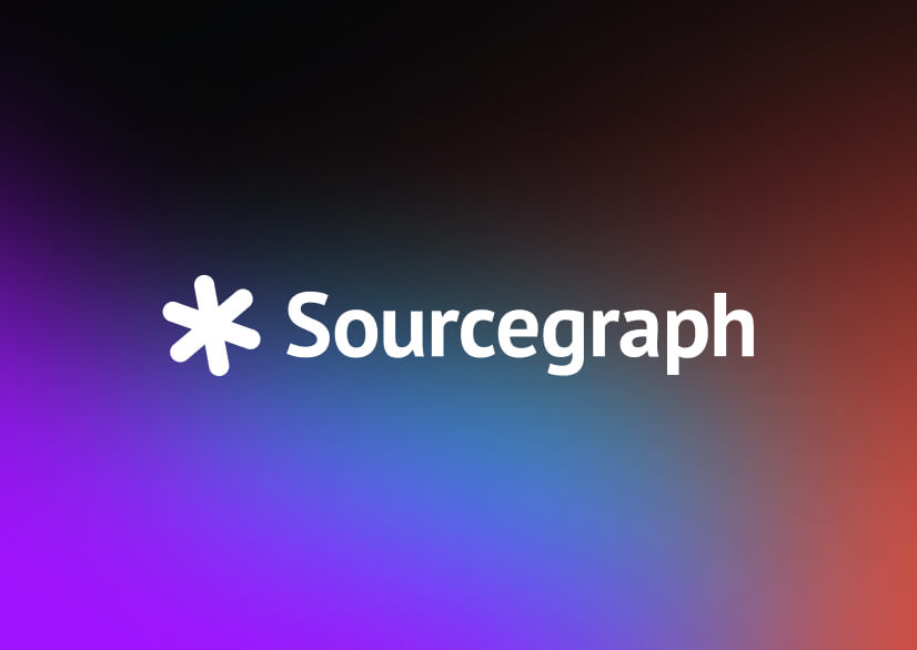 Sourcegraph की झलक दिखाने वाला पेज